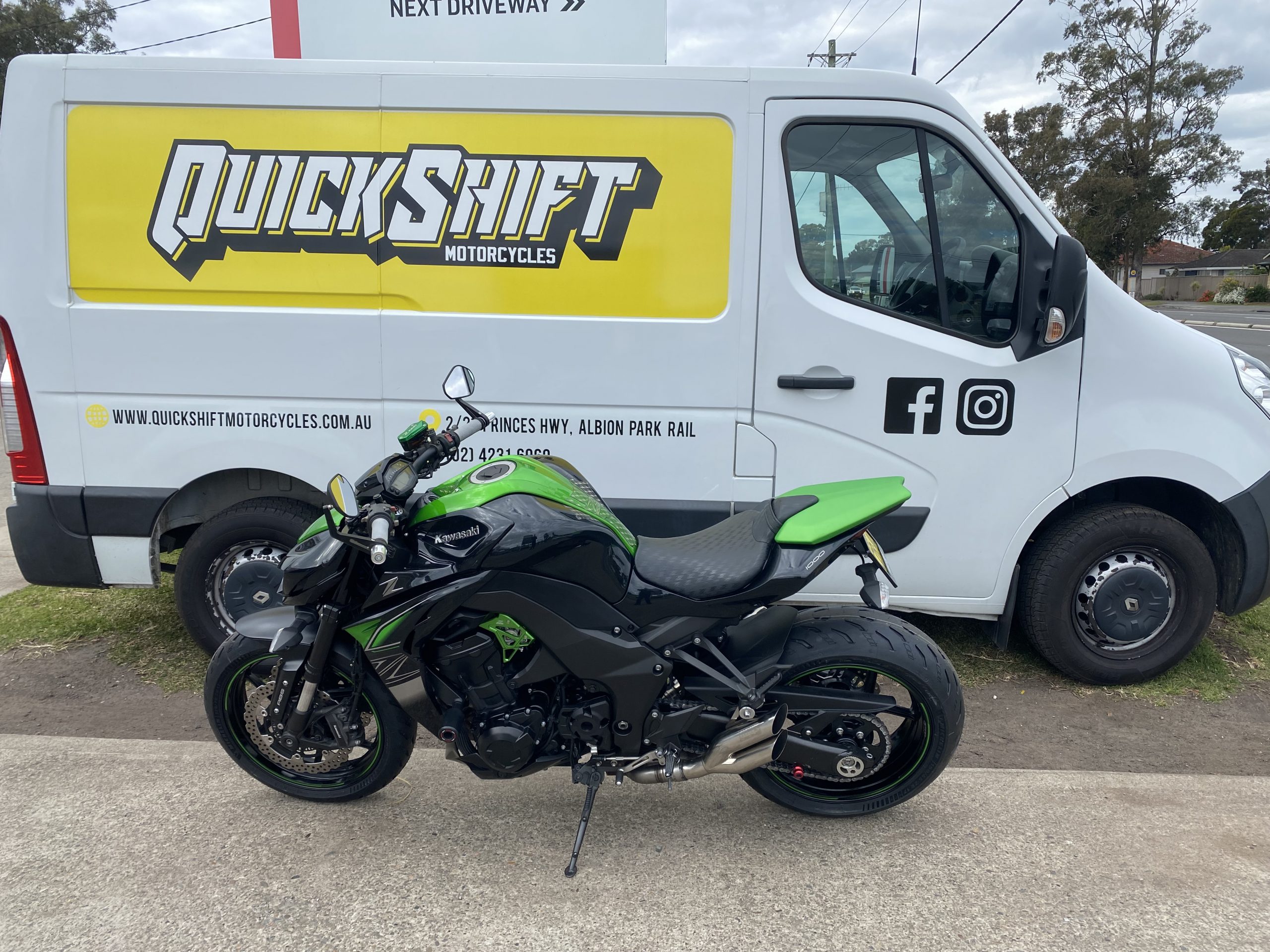 quickshift motorcycle